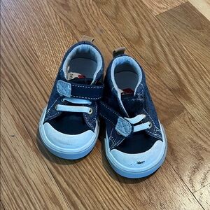 See Kai Run Blue Canvas Shoes